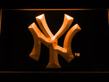 New York Yankees (9) LED Neon Sign USB - Orange - TheLedHeroes