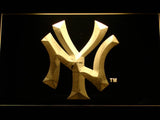 New York Yankees (9) LED Neon Sign USB - Yellow - TheLedHeroes