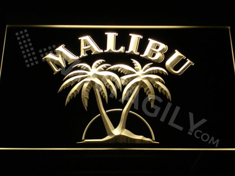 Malibu LED Sign - Yellow - TheLedHeroes