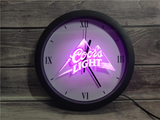 Coors Light LED Wall Clock -  - TheLedHeroes