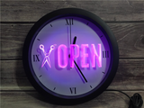 Open LED Wall Clock -  - TheLedHeroes