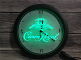 Crown Royal LED Wall Clock -  - TheLedHeroes