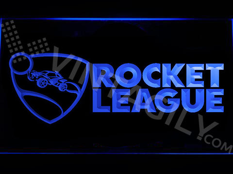 Rocket League LED Sign - Blue - TheLedHeroes