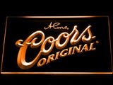Coors Light Original LED Neon Sign USB - Orange - TheLedHeroes