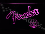 Fender 3 LED Sign - Purple - TheLedHeroes