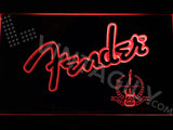 Fender 3 LED Sign - Red - TheLedHeroes