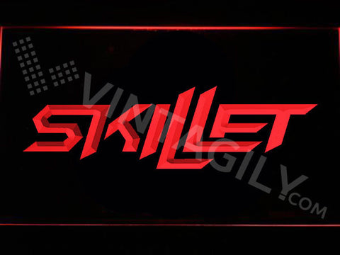 Skillet LED Sign - Red - TheLedHeroes