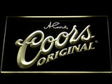 Coors Light Original LED Neon Sign USB - Yellow - TheLedHeroes