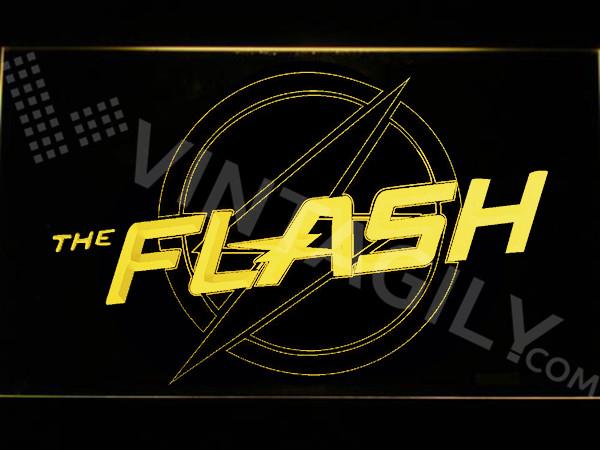The Flash LED Neon Sign Electrical - Yellow - TheLedHeroes