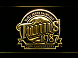 FREE Minnesota Twins 20th Anniversary LED Sign - Yellow - TheLedHeroes