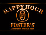 FREE Foster Happy Hour LED Sign - Orange - TheLedHeroes