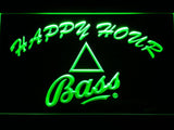 Bass Happy Hour LED Neon Sign USB - Green - TheLedHeroes