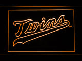 FREE Minnesota Twins (7) LED Sign - Orange - TheLedHeroes