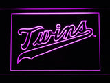 FREE Minnesota Twins (7) LED Sign - Purple - TheLedHeroes