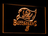 Tampa Bay Buccaneers LED Neon Sign Electrical - Orange - TheLedHeroes