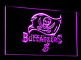Tampa Bay Buccaneers LED Neon Sign Electrical - Purple - TheLedHeroes