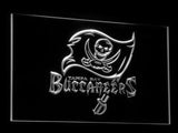 Tampa Bay Buccaneers LED Neon Sign Electrical - White - TheLedHeroes