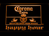 FREE Corona Extra Happy Hour LED Sign - Orange - TheLedHeroes