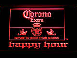 FREE Corona Extra Happy Hour LED Sign - Red - TheLedHeroes