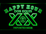 FREE Dos Equis Happy Hour LED Sign - Green - TheLedHeroes