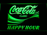 FREE Coca Cola Happy Hour LED Sign - Green - TheLedHeroes