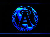 Los Angeles Angels (6) LED Neon Sign Electrical - Blue - TheLedHeroes