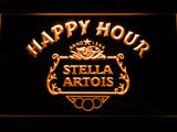 FREE Stella Artois Happy Hour LED Sign - Orange - TheLedHeroes