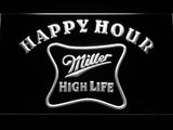 FREE Miller High Life Happy Hour LED Sign - White - TheLedHeroes