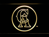 Los Angeles Angels (7) LED Neon Sign USB - Yellow - TheLedHeroes