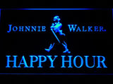 Johnnie Walker Happy Hour LED Neon Sign Electrical - Blue - TheLedHeroes