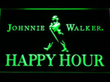 Johnnie Walker Happy Hour LED Neon Sign Electrical - Green - TheLedHeroes