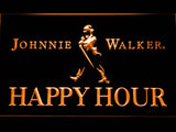 Johnnie Walker Happy Hour LED Neon Sign Electrical - Orange - TheLedHeroes