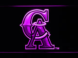 FREE Los Angeles Angels (8) LED Sign - Purple - TheLedHeroes