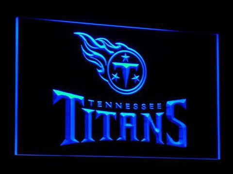 Tennessee Titans LED Neon Sign Electrical - Blue - TheLedHeroes