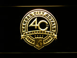 FREE Kansas City Royals 40th Anniversary (2) LED Sign - Yellow - TheLedHeroes