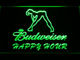 FREE Budweiser Girl Happy Hour LED Sign -  - TheLedHeroes