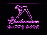 FREE Budweiser Girl Happy Hour LED Sign -  - TheLedHeroes