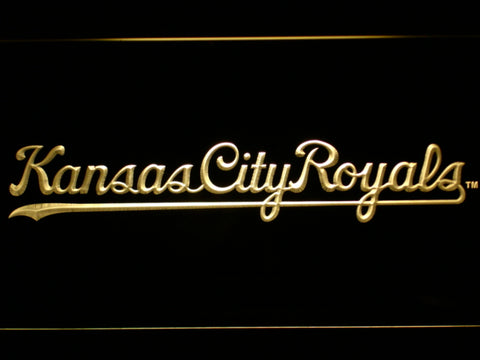 FREE Kansas City Royals (6) LED Sign - Yellow - TheLedHeroes