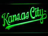 Kansas City Royals (7) LED Neon Sign Electrical - Green - TheLedHeroes