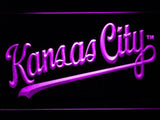 Kansas City Royals (7) LED Neon Sign Electrical - Purple - TheLedHeroes