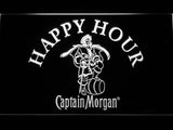 FREE Captain Morgan Happy Hour LED Sign - White - TheLedHeroes