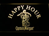 FREE Captain Morgan Happy Hour LED Sign - Yellow - TheLedHeroes