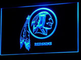 Washington Redskins LED Neon Sign USB - Blue - TheLedHeroes