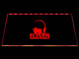 Stranger Things - Eleven LED Neon Sign Electrical - Red - TheLedHeroes