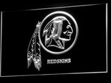 Washington Redskins LED Neon Sign USB - White - TheLedHeroes