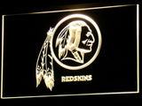 Washington Redskins LED Neon Sign Electrical - Yellow - TheLedHeroes