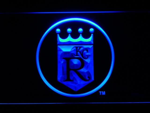 Kansas City Royals (9) LED Neon Sign USB - Blue - TheLedHeroes