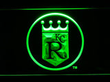 Kansas City Royals (9) LED Neon Sign USB - Green - TheLedHeroes