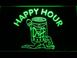 Duff Happy Hour (2) LED Neon Sign Electrical -  - TheLedHeroes