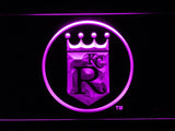 Kansas City Royals (9) LED Neon Sign USB - Purple - TheLedHeroes